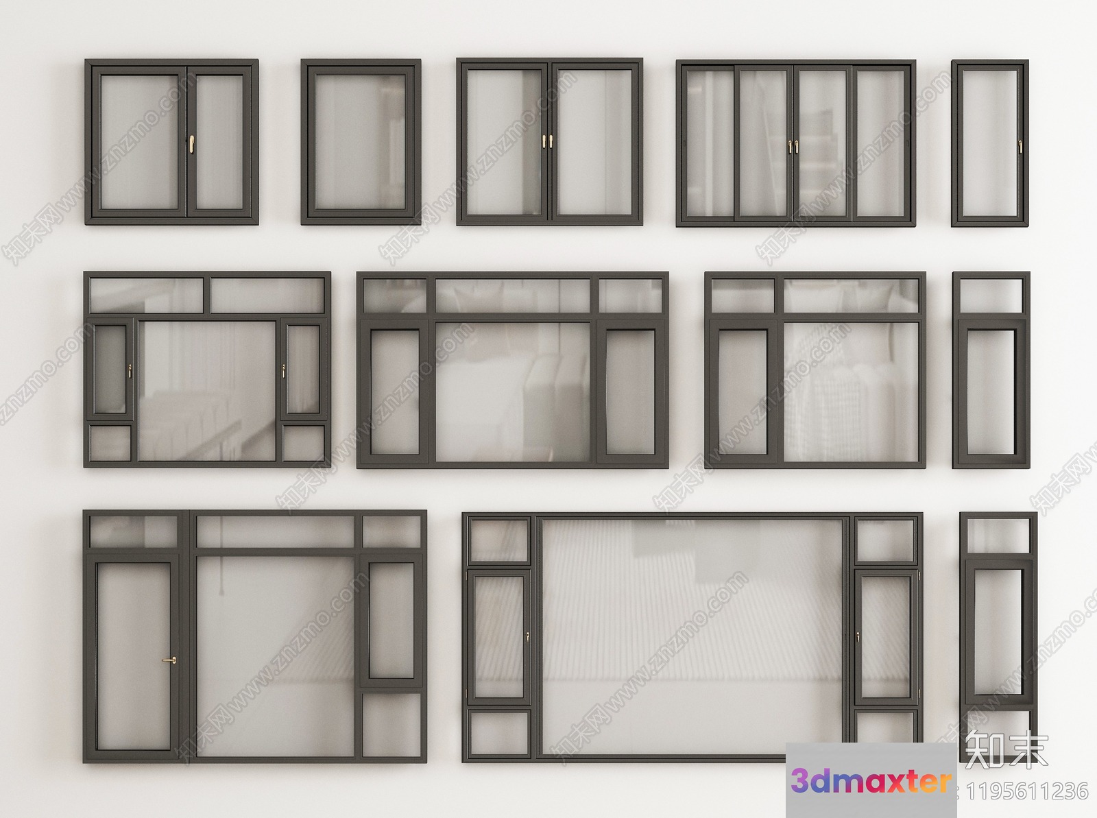 Windows 3D Model - 20669 - VRAY Render