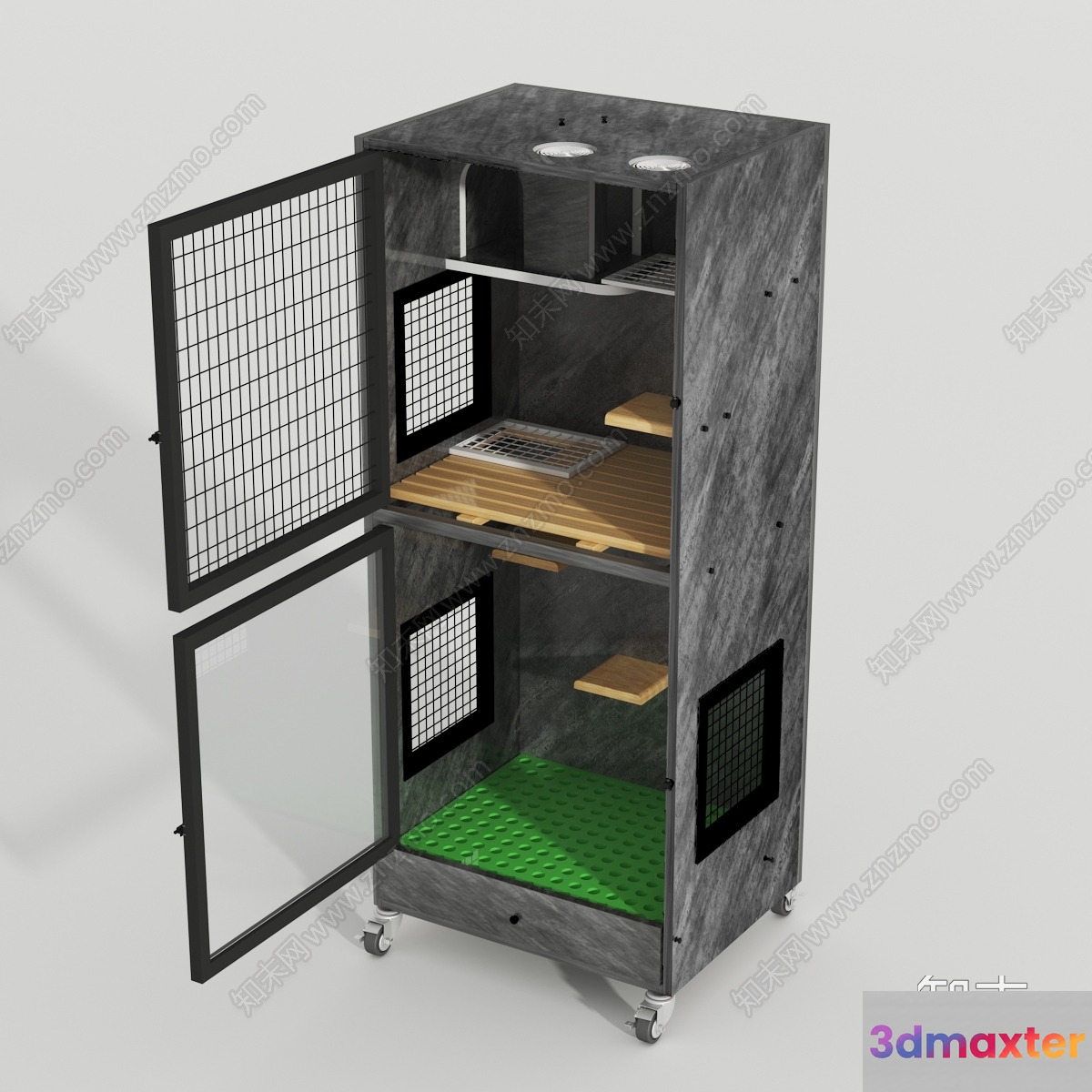 Modern Pet Enclosure 3D Model - 14974 - VRAY Render