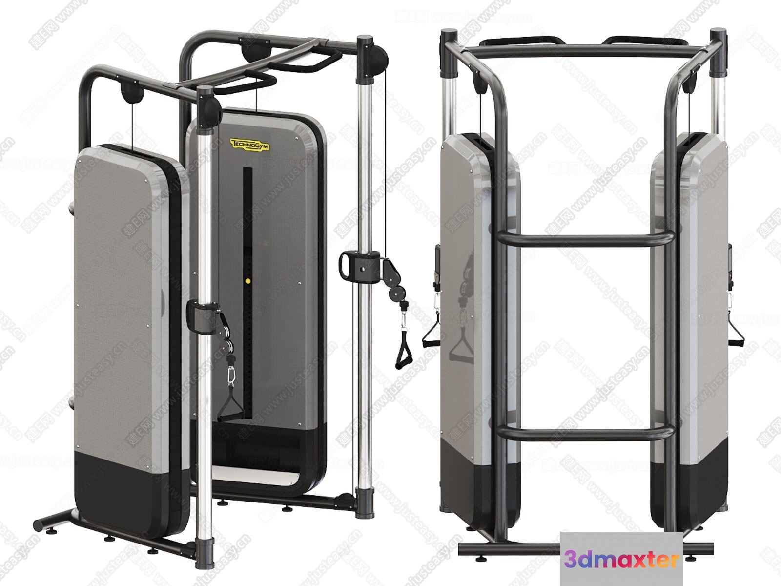 A Piece Of Exercise Equipment 3D Model - 12161 - VRAY Render