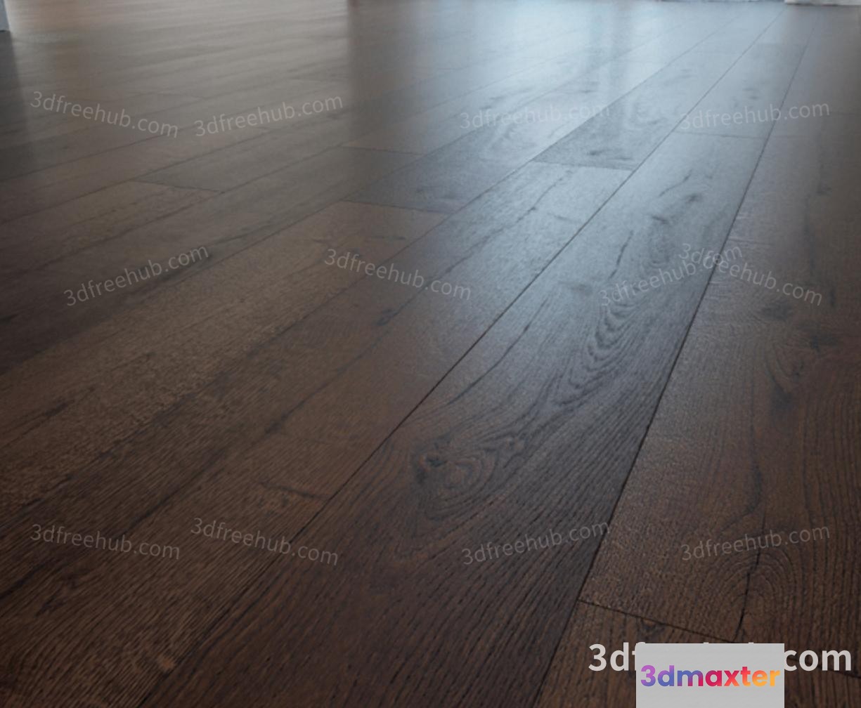 Wooden Floor 3D Model - 23447 - VRAY Render