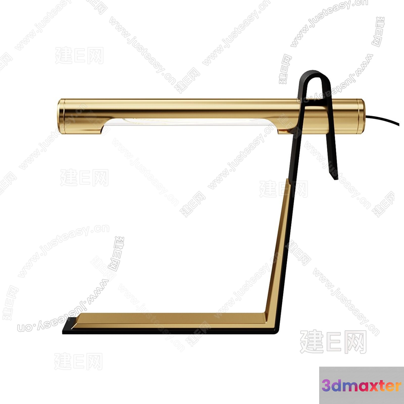 Gold Light Fixture 3D Model - 4279 - VRAY Render
