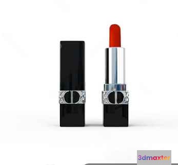 A Lipstick Tube 3D Model - 18295 - VRAY Render