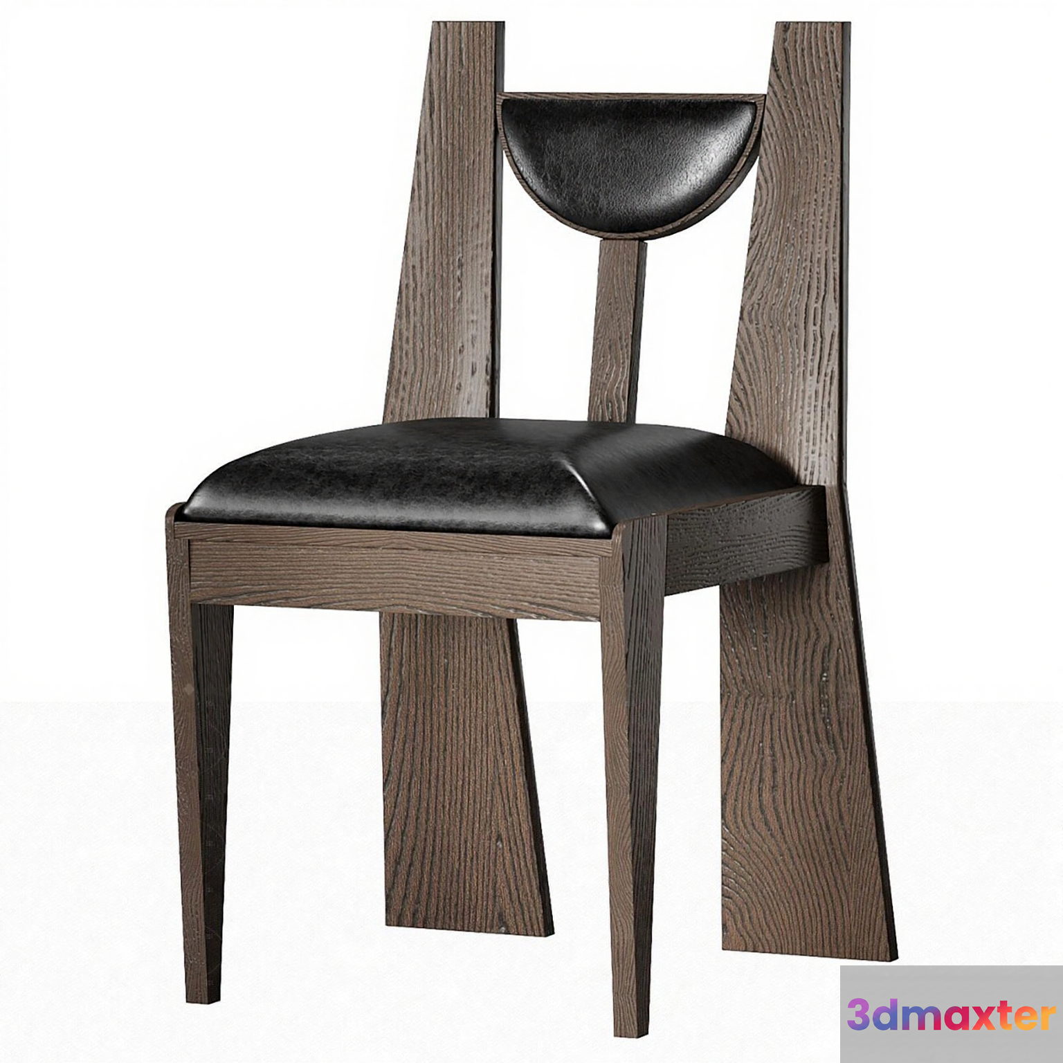 Wooden Dining Chair 3D Model - 6550 - VRAY Render