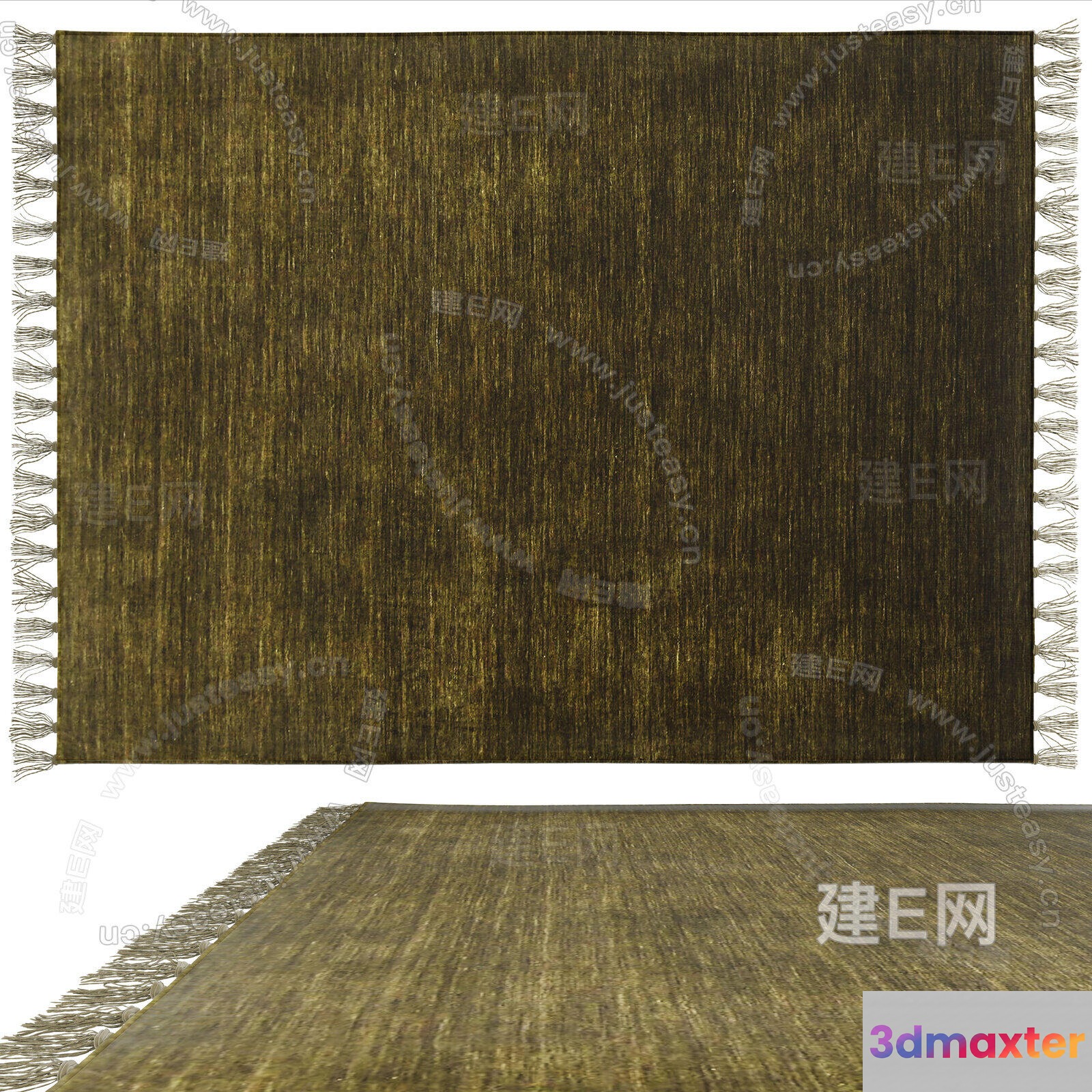Simple Rug 3D Model - 9188 - VRAY Render
