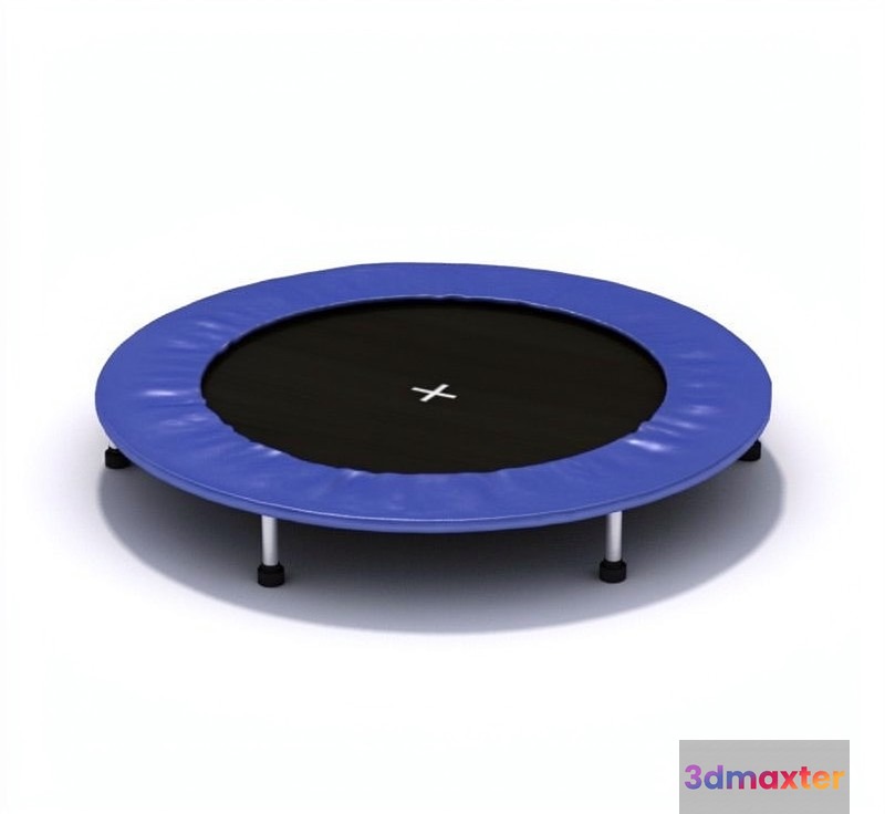 A Small Round Trampoline 3D Model - 12502 - VRAY Render