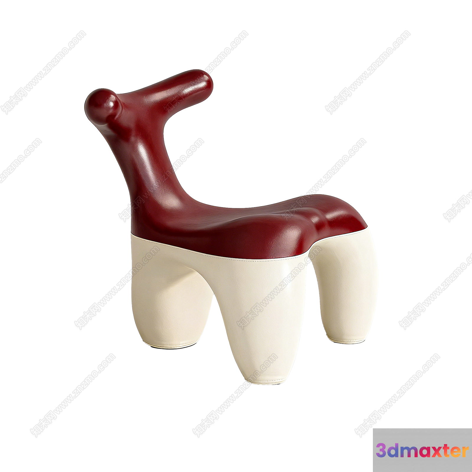 Abstract Chair 3D Model - 7573 - VRAY Render