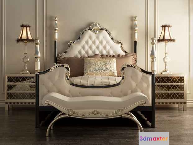 Cozy Bedroom 3D Model - 2955 - VRAY Render