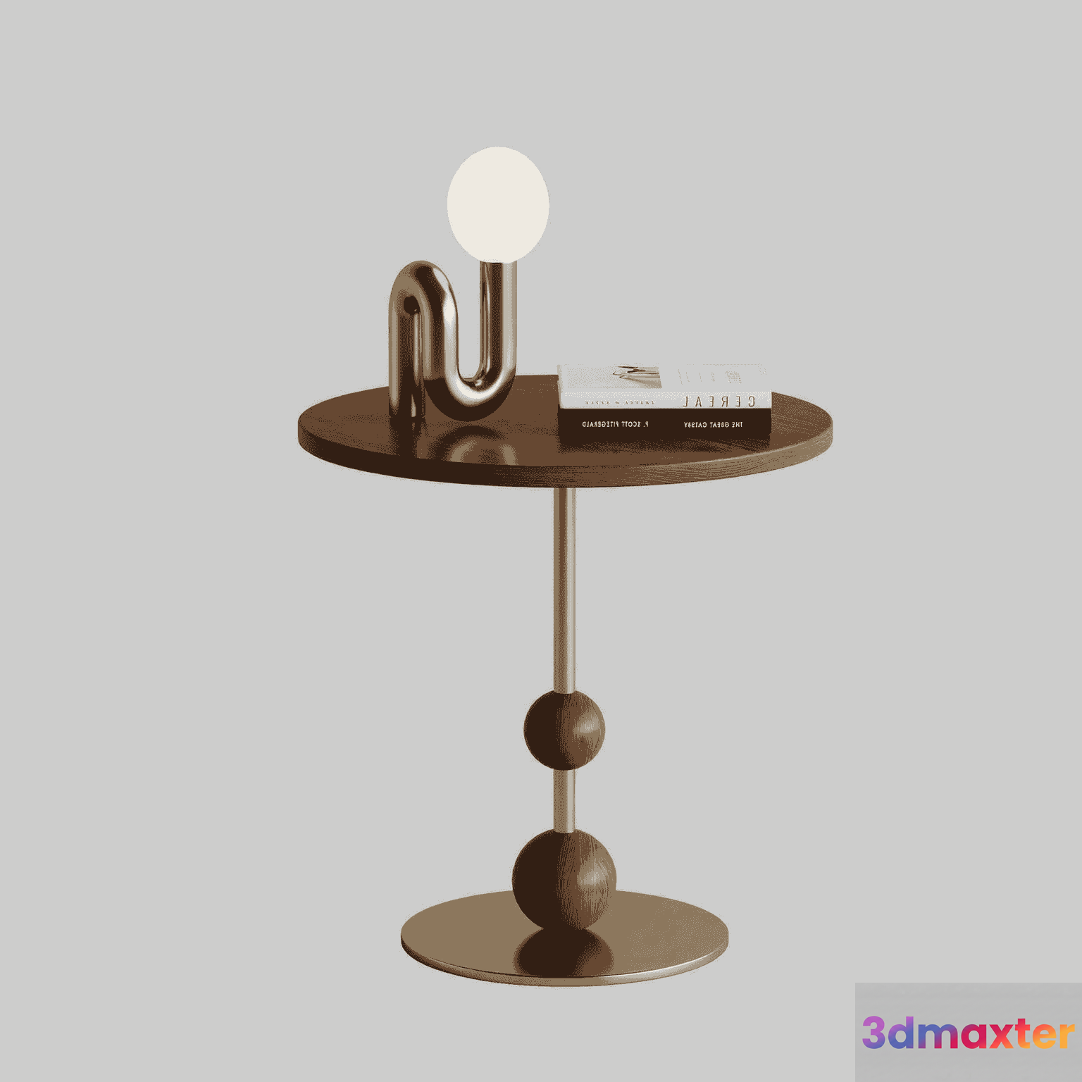 Modern Side Table 3D Model - 13115 - VRAY Render