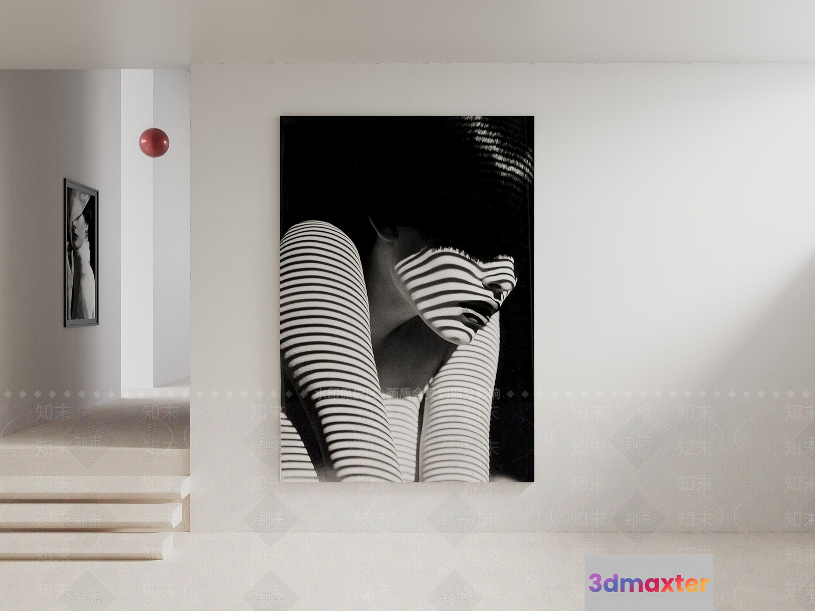 Abstract Artwork 3D Model - 14201 - CORONA Render