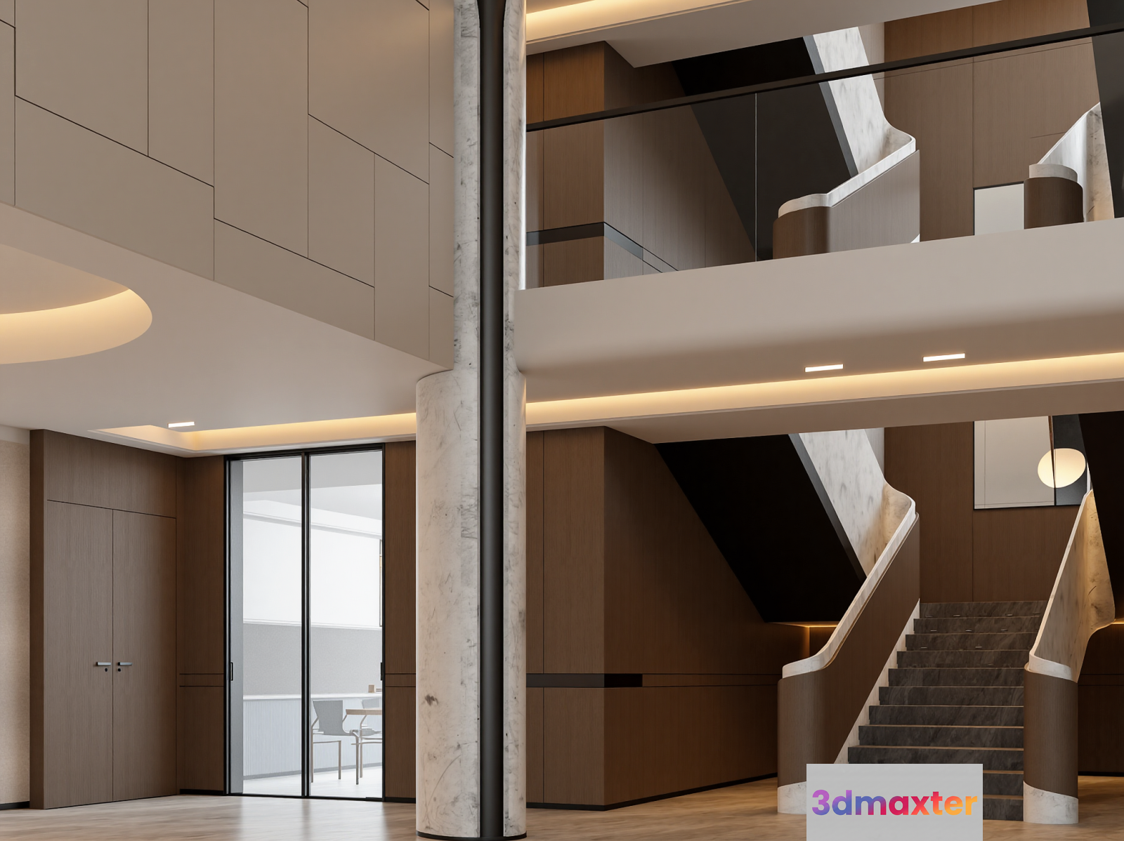 Modern Interior Design 3D Model - 23160 - VRAY Render