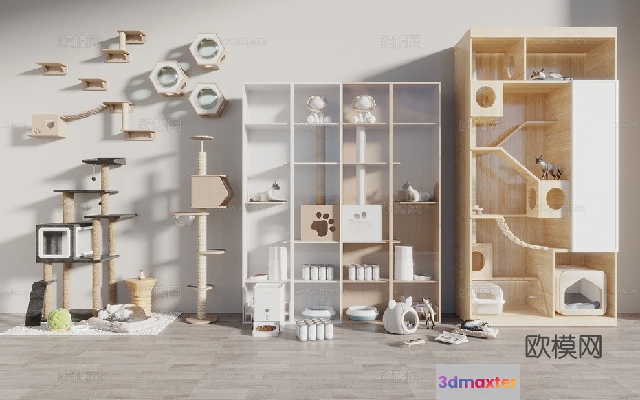 Cat Furniture 3D Model - 13964 - VRAY Render