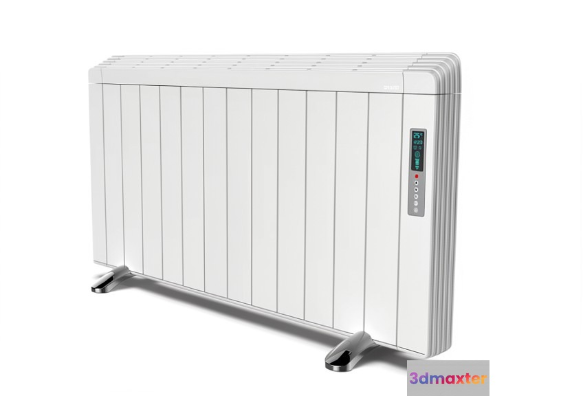 Electric Space Heater 3D Model - 17537 - VRAY Render