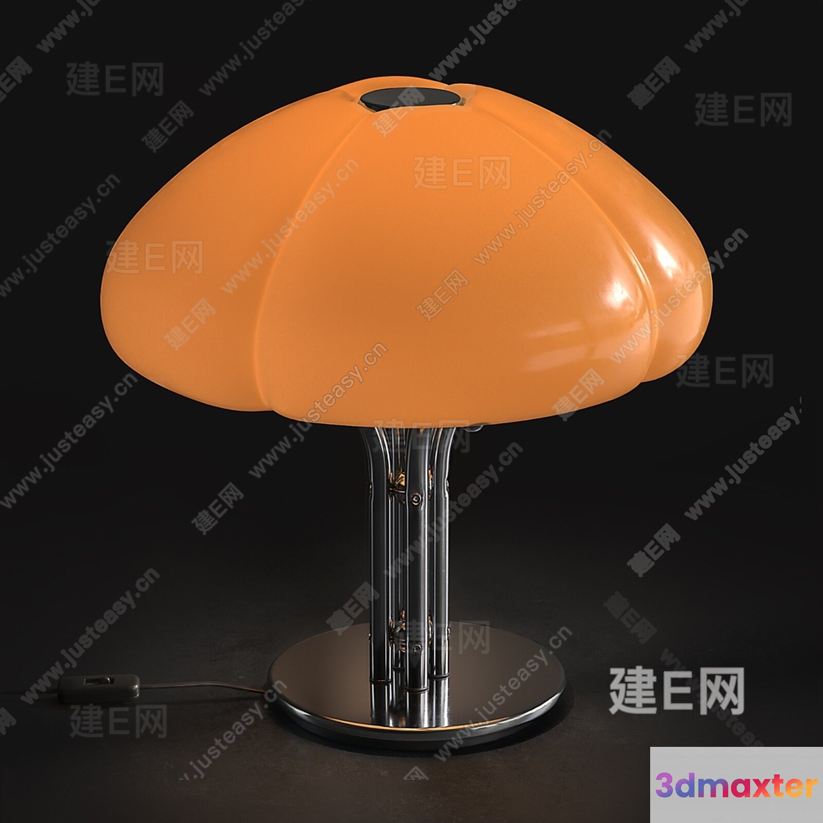 Gold Light Fixture 3D Model - 15708 - VRAY Render