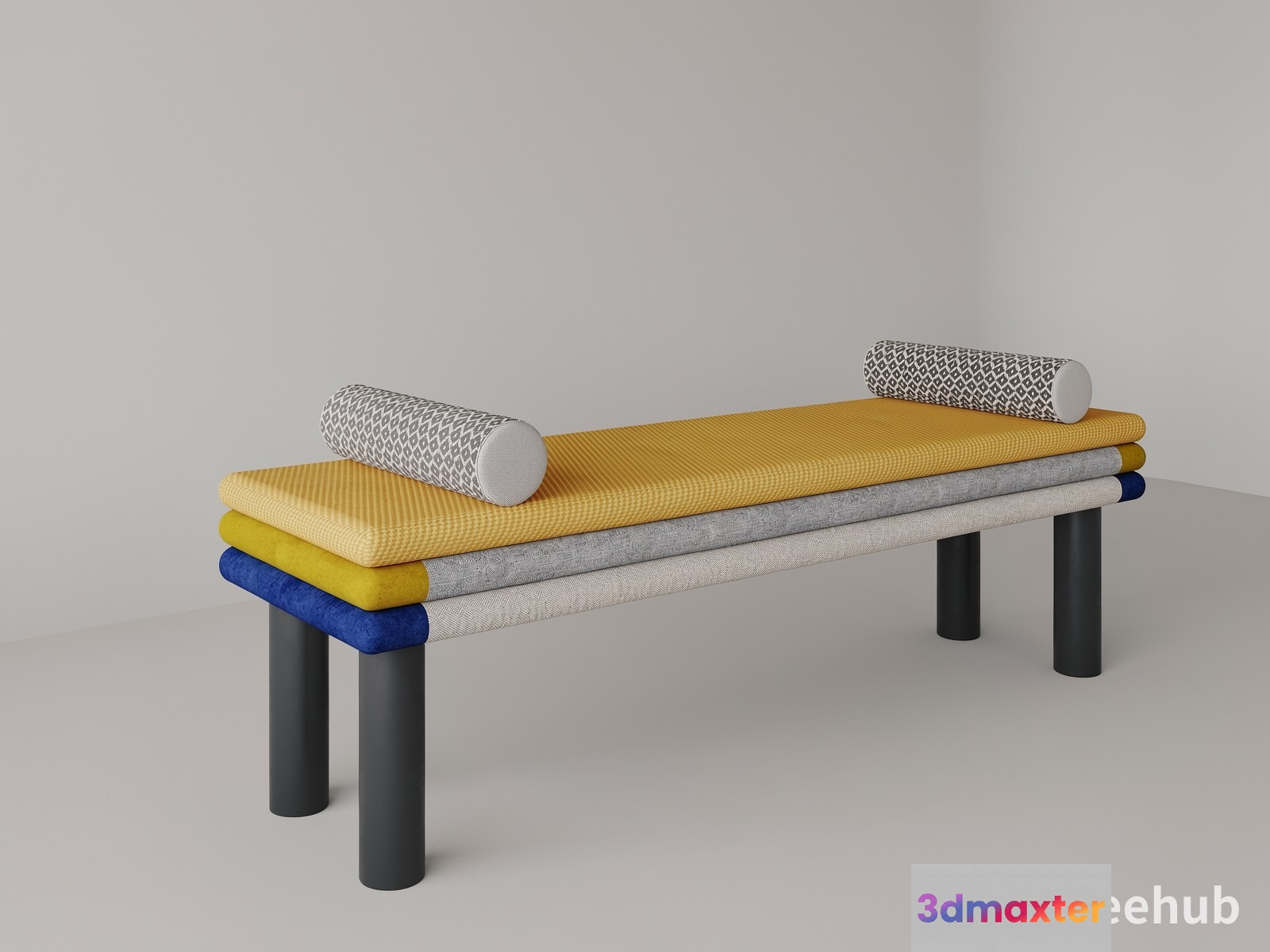 Modern Daybed 3D Model - 21150 - VRAY Render