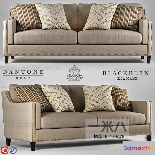 Modern Living Room 3D Model - 5763 - VRAY Render
