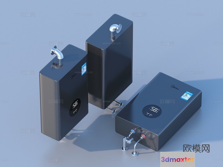 Modern Water Heaters 3D Model - 18806 - VRAY Render