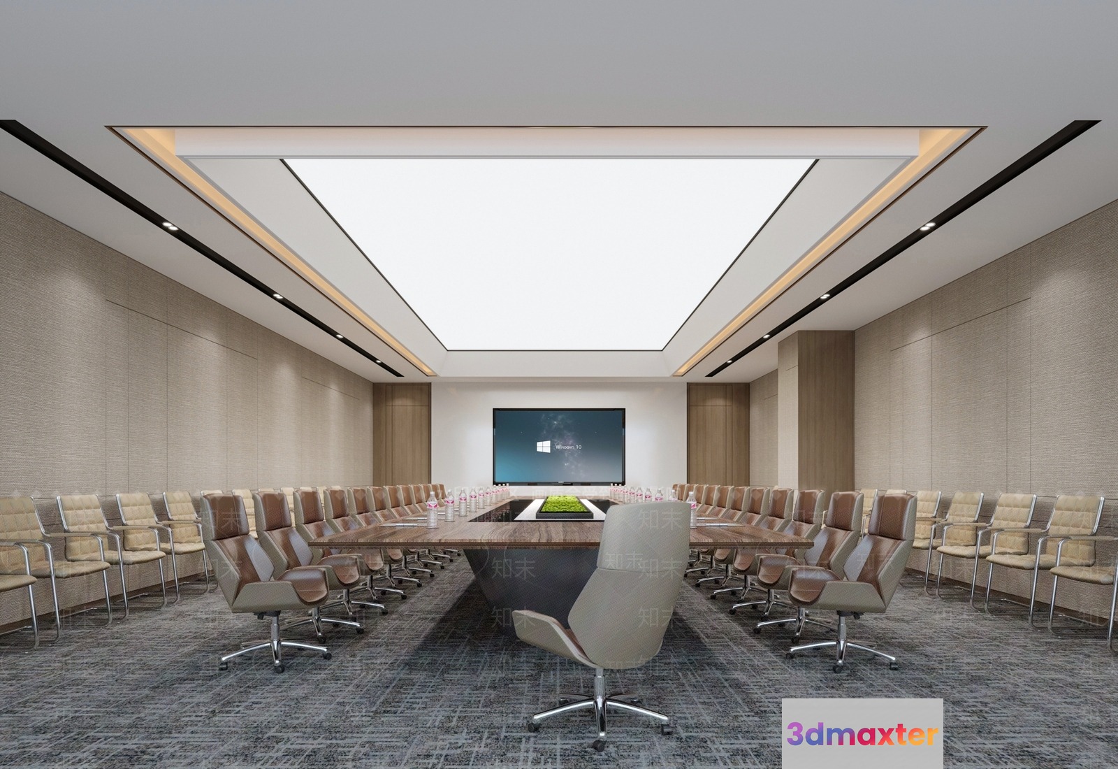 A Large Conference Room 3D Model - 20959 - CORONA Render