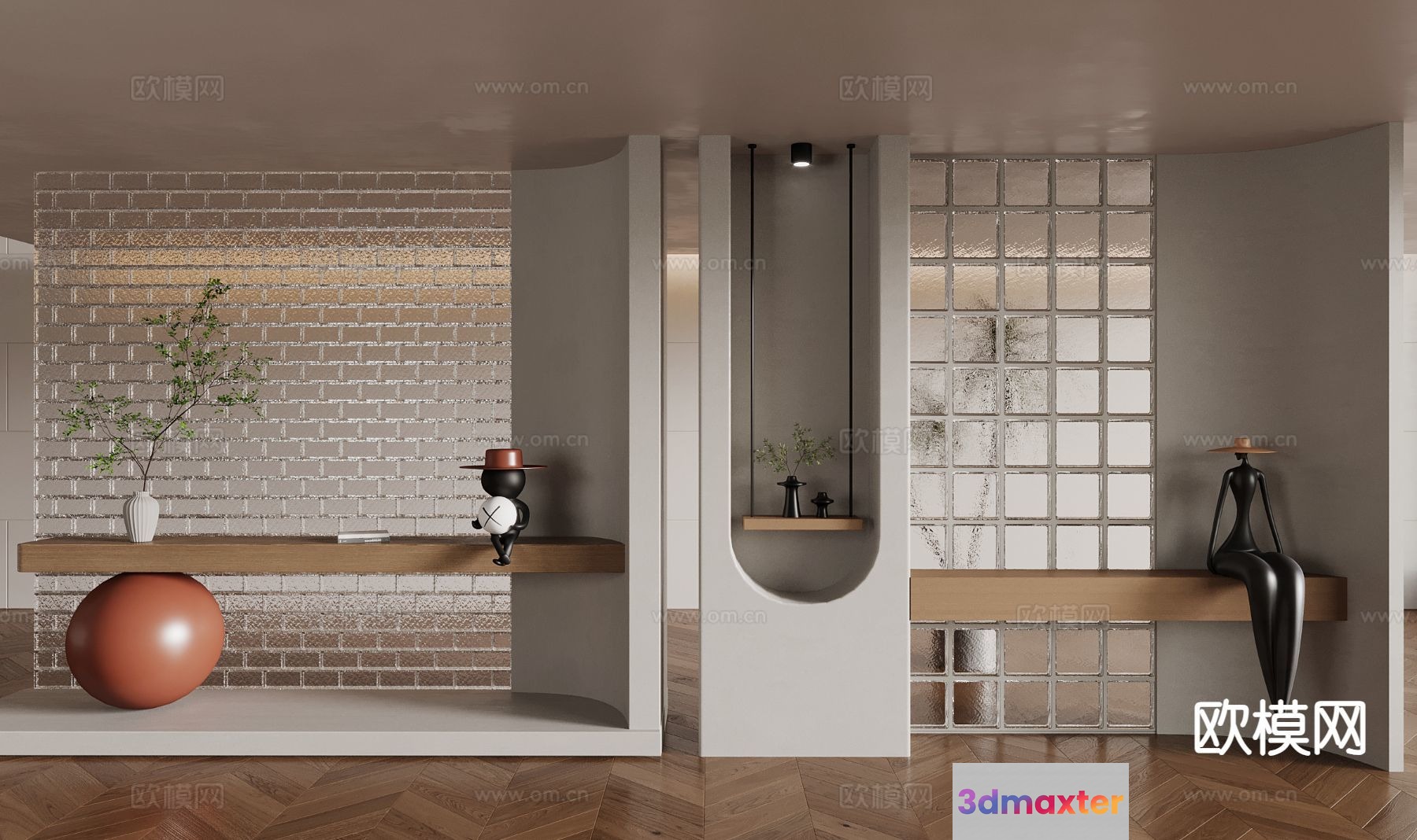 Modern Interior Design 3D Model - 15918 - VRAY Render