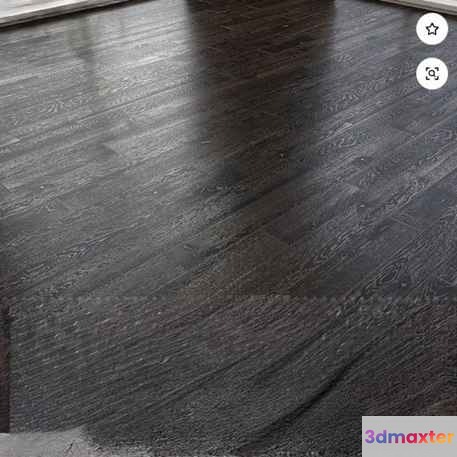 A Dark Wood Floor 3D Model - 5368 - VRAY Render