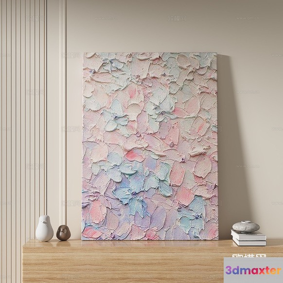 Abstract Art Piece 3D Model - 11439 - VRAY Render