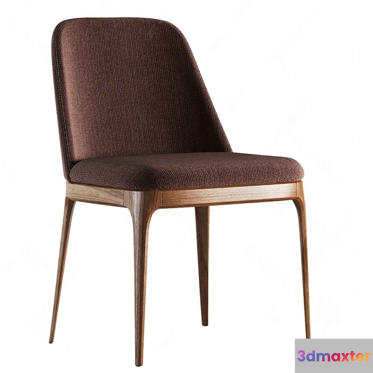 Wooden Dining Chair 3D Model - 13476 - CORONA Render