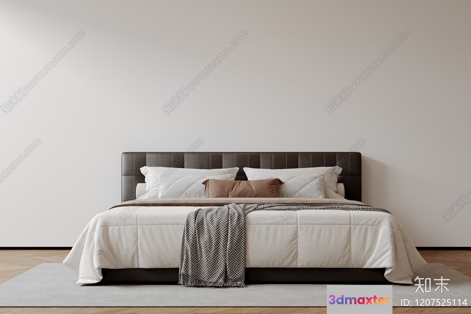 Cozy Bedroom 3D Model - 1086 - VRAY Render
