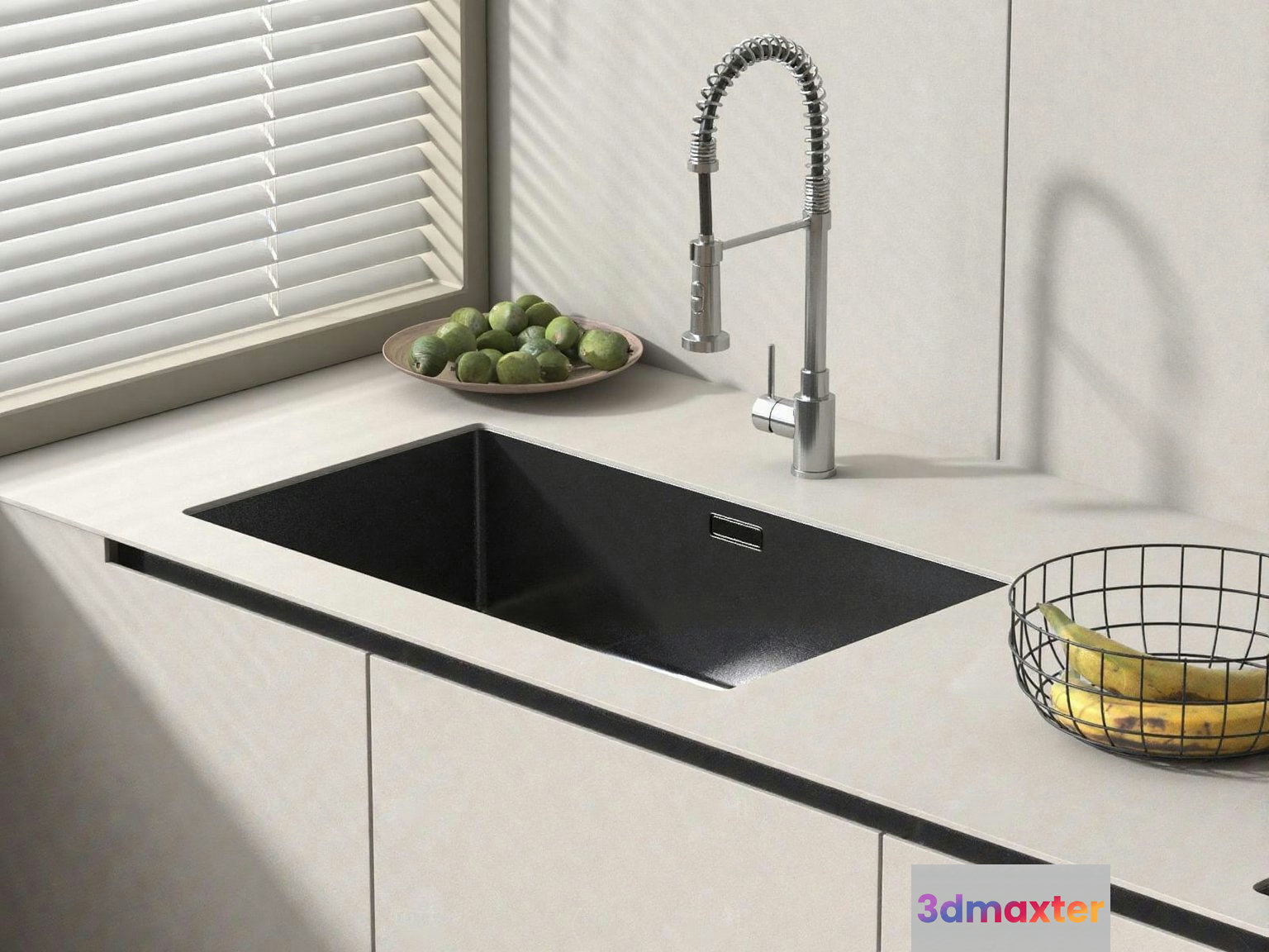 Modern Kitchen Sink 3D Model - 17550 - VRAY Render