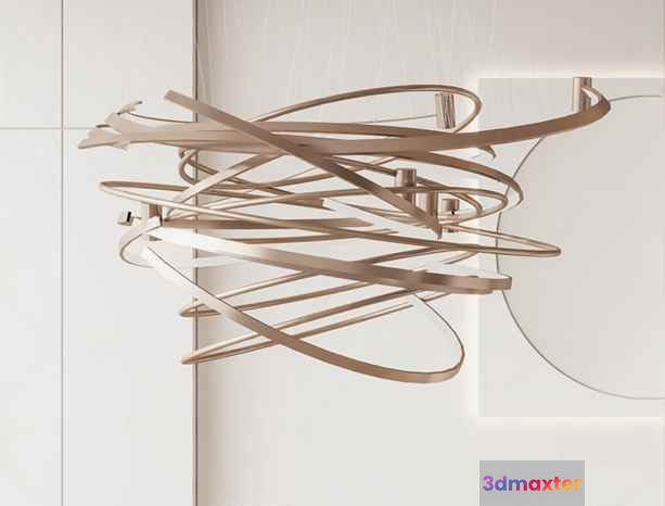 A Wooden Sculpture 3D Model - 8966 - VRAY Render