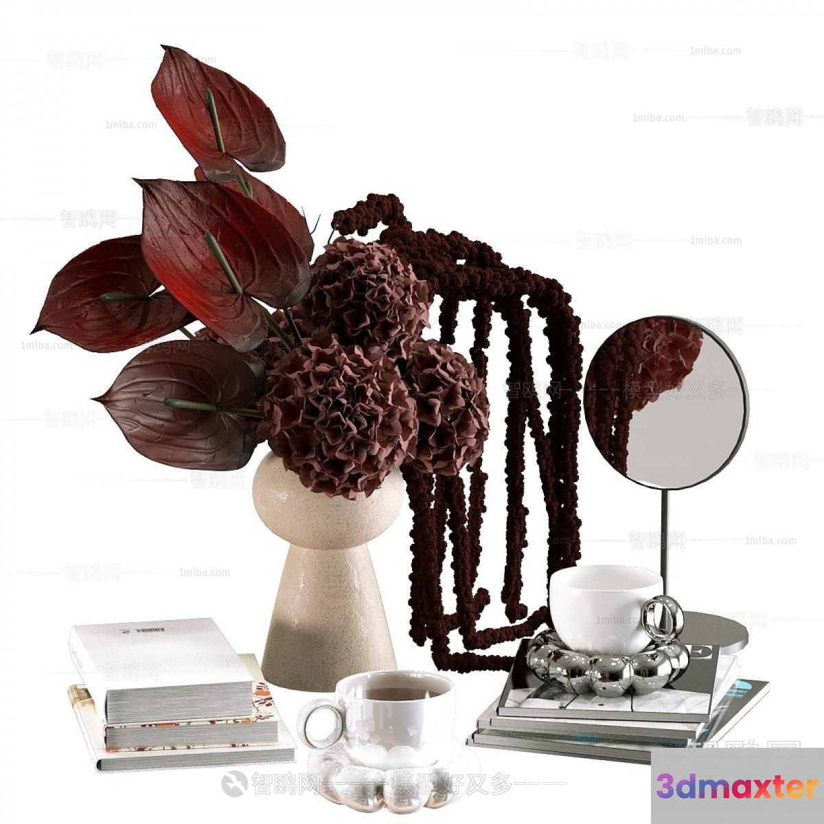 Modern Home Decor 3D Model - 16514 - CORONA Render