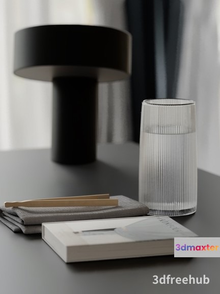 Modern Home Decor 3D Model - 21759 - VRAY Render