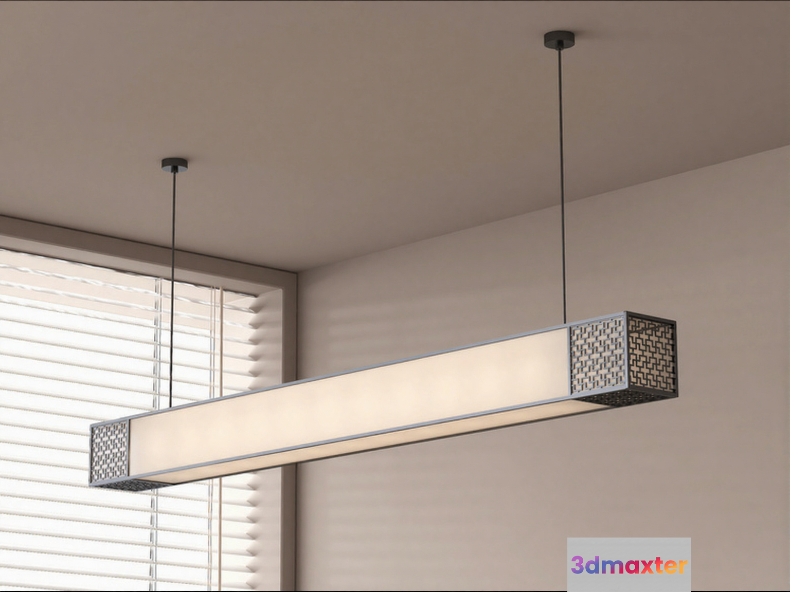 Modern Light Fixture 3D Model - 10969 - VRAY Render