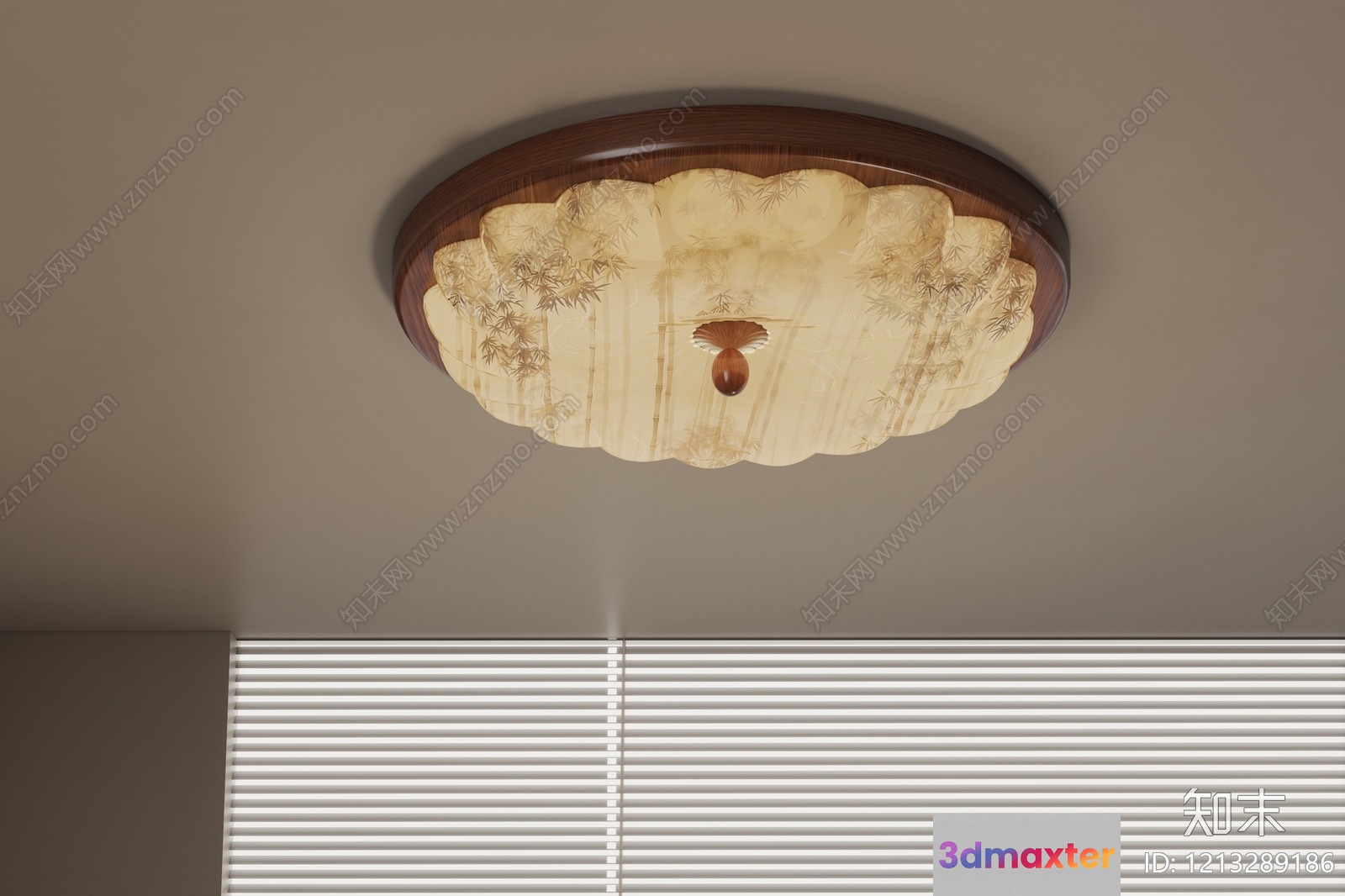 The Main Subject In This Image Is A Light Fixture 3D Model - 12554 - VRAY Render