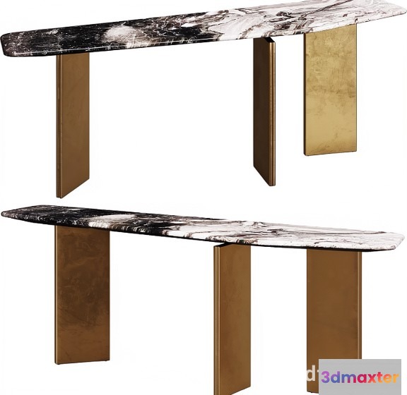 Modern Console Table 3D Model - 19717 - VRAY Render