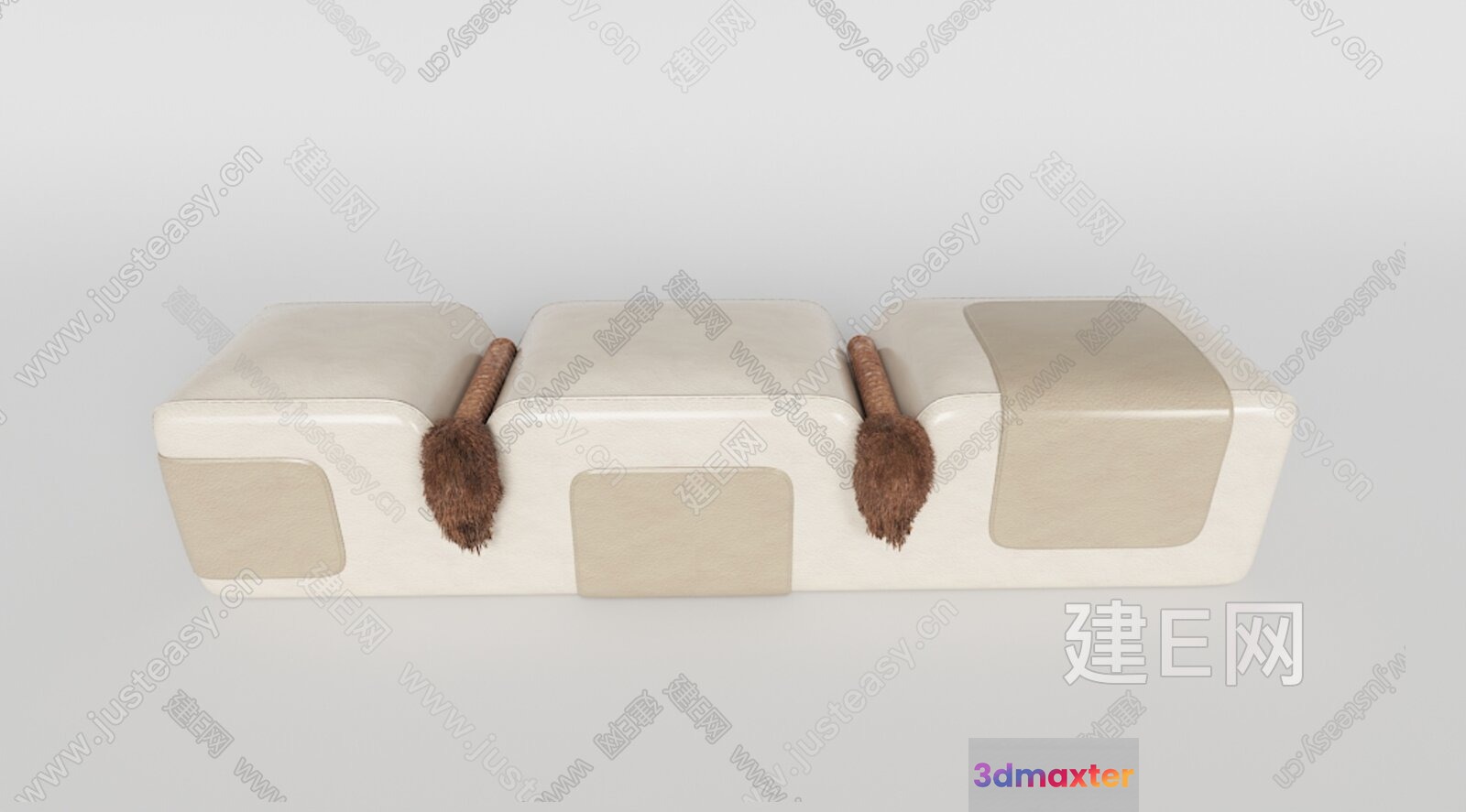 Modern Storage Boxes 3D Model - 1880 - VRAY Render