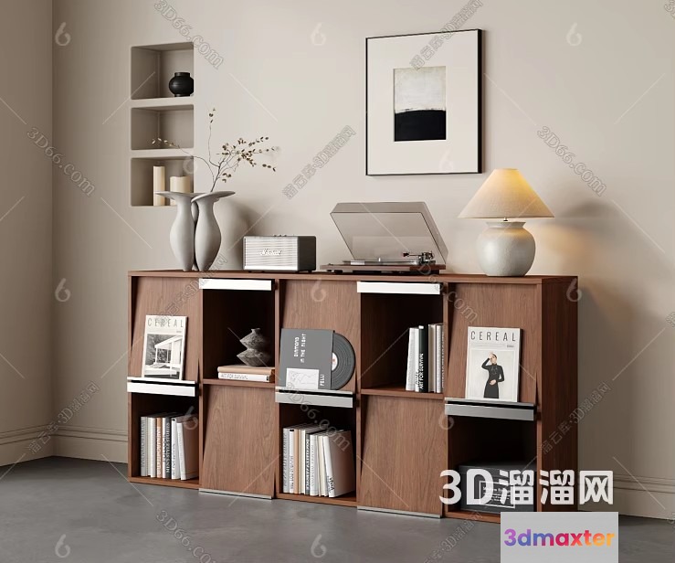 Modern Living Room 3D Model - 10765 - VRAY Render