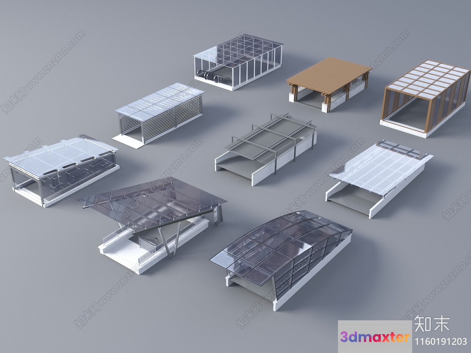Modern Architectural Designs 3D Model - 5162 - VRAY Render