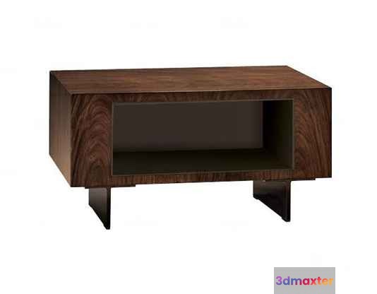 Wooden Storage Bench 3D Model - 8041 - VRAY Render