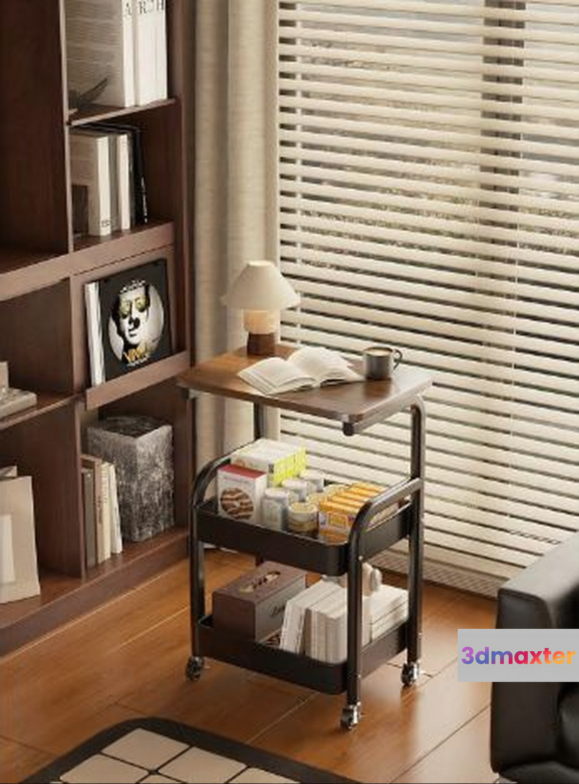 Cozy Living Room 3D Model - 5670 - VRAY Render