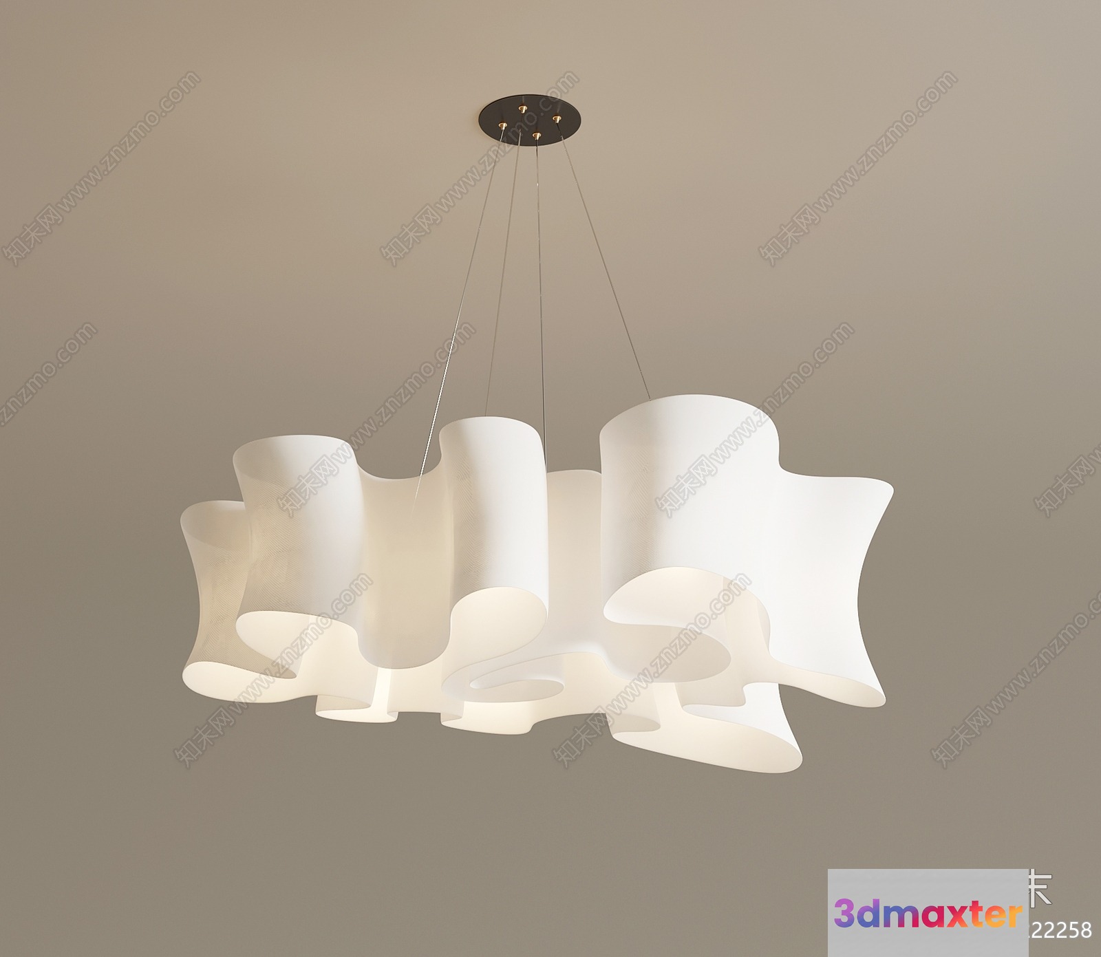 A Light Fixture 3D Model - 12076 - VRAY Render