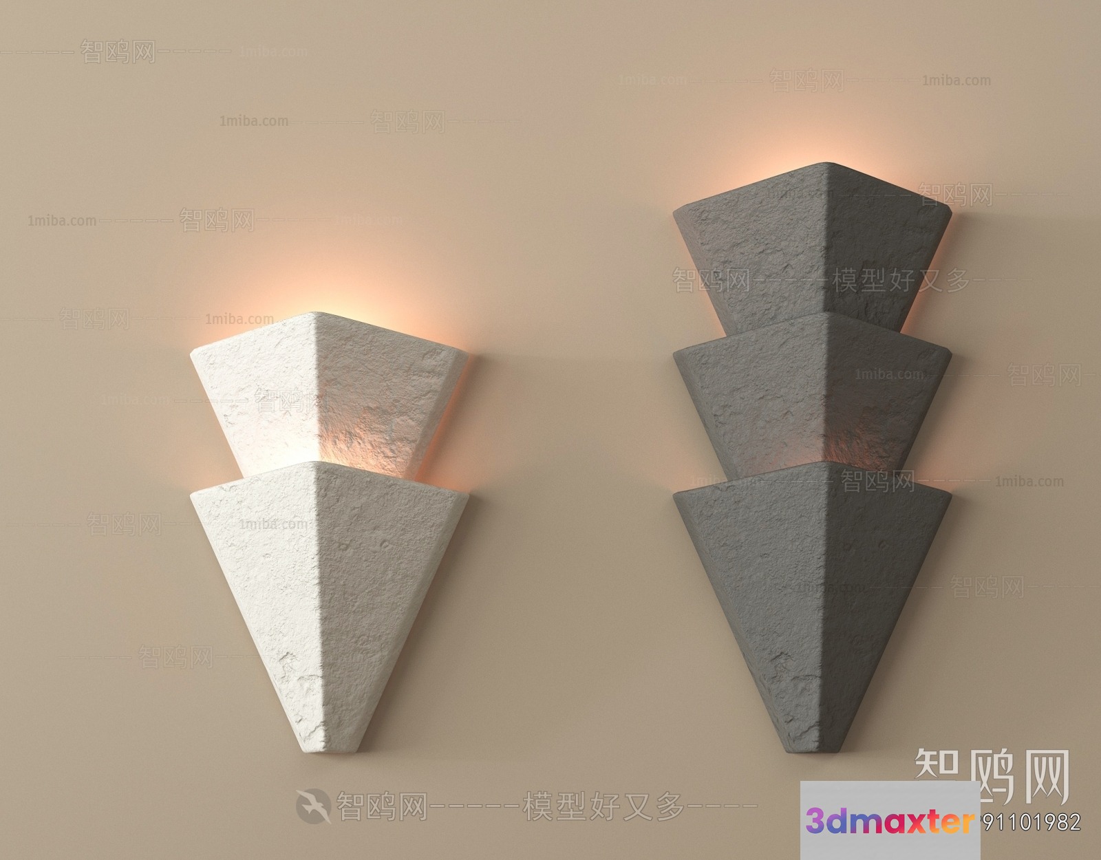 Modern Light Fixtures 3D Model - 1253 - VRAY Render
