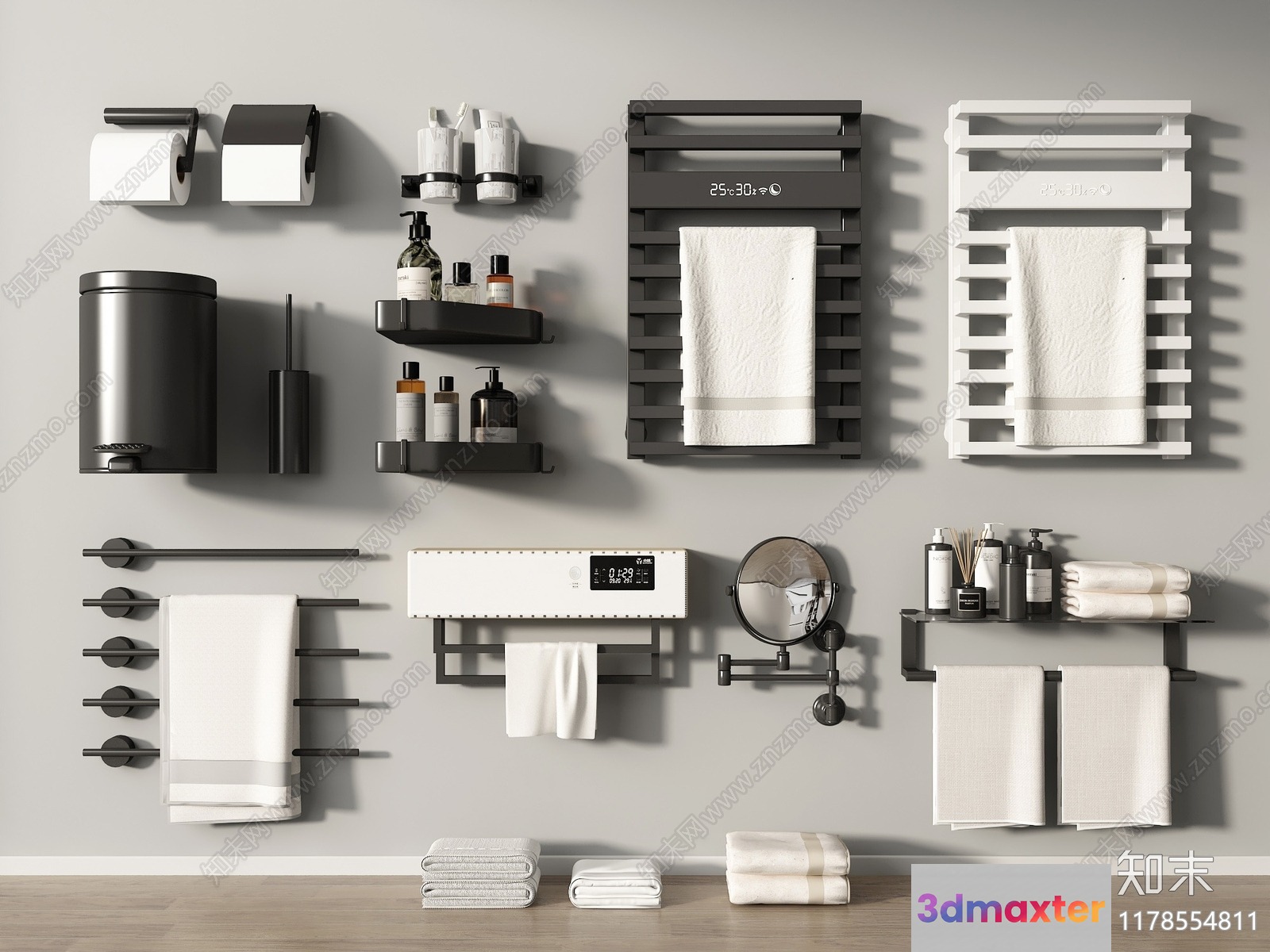 Bathroom Decor 3D Model - 3691 - VRAY Render
