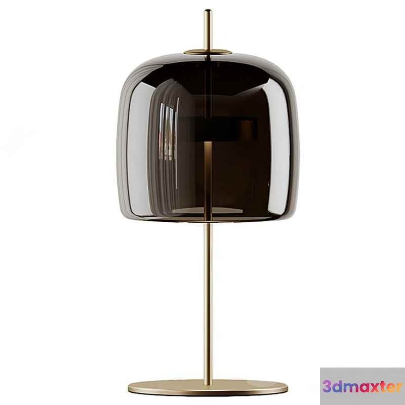 Gold Table Lamp 3D Model - 9617 - CORONA Render