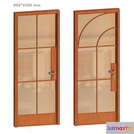 Wooden Interior Doors 3D Model - 16477 - CORONA Render