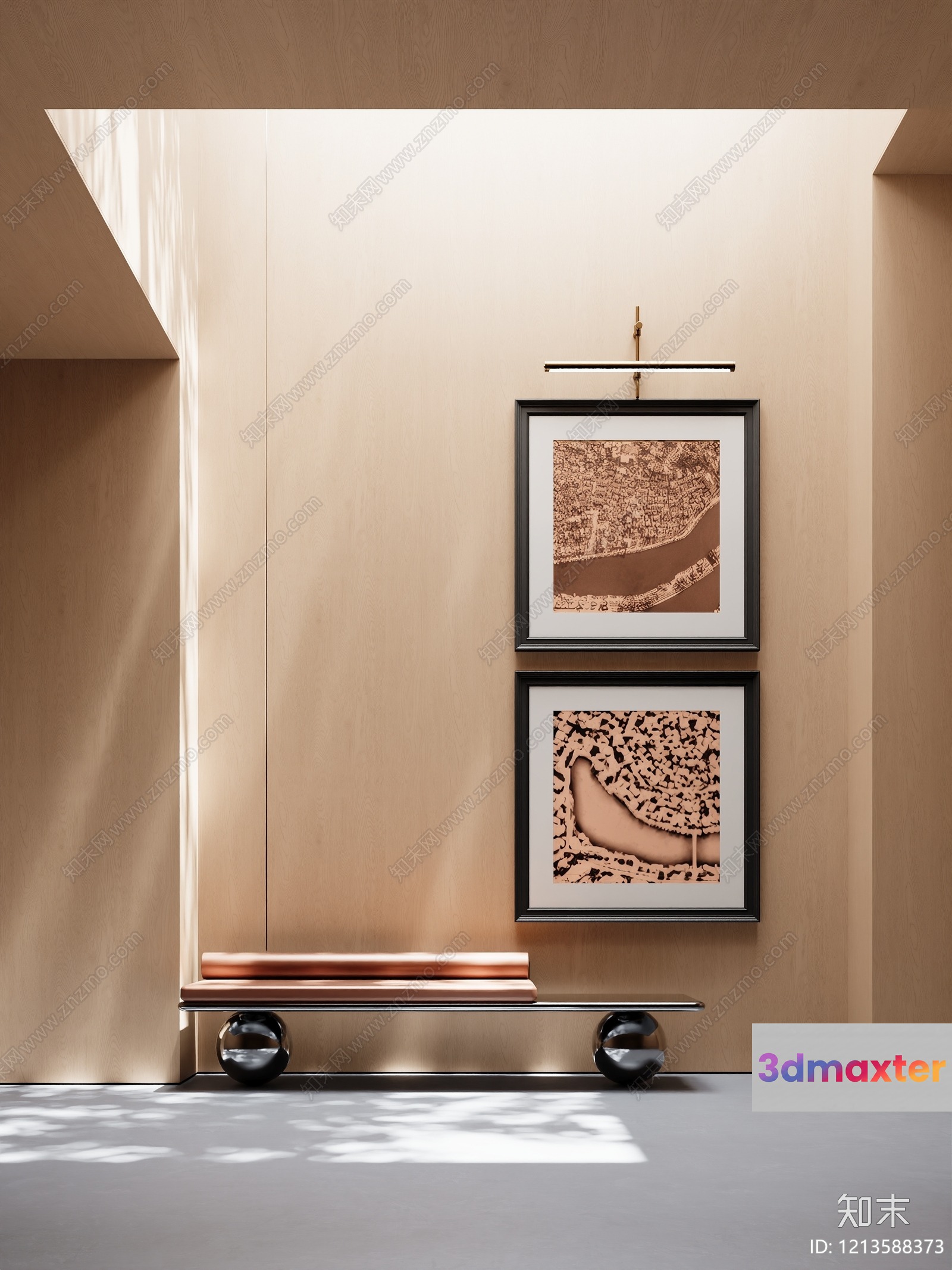 Modern Minimalist Interior 3D Model - 7700 - VRAY Render