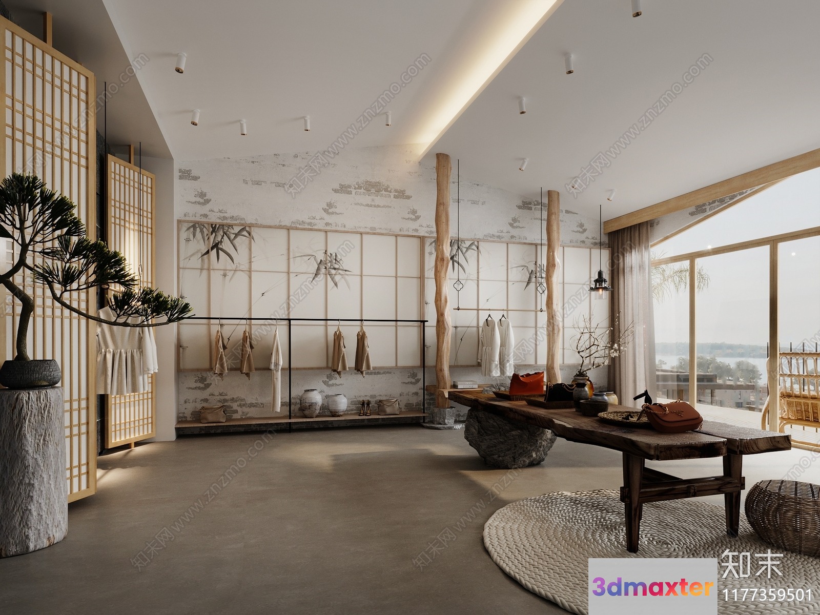 A Serene And Elegant Room 3D Model - 17258 - CORONA Render