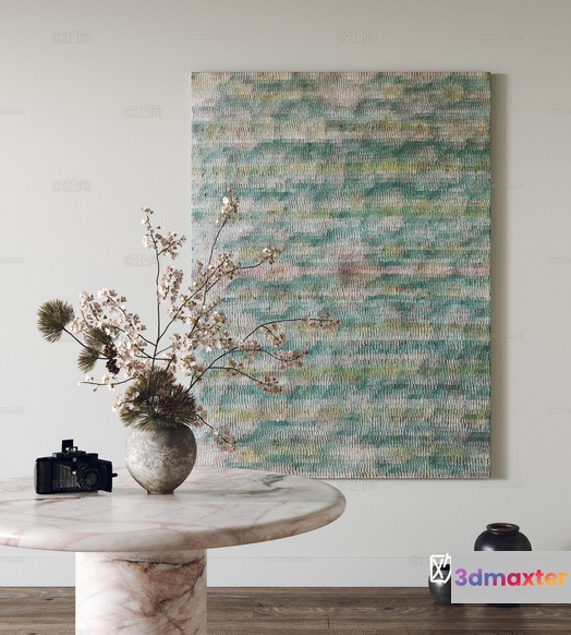 Minimalist Home Decor 3D Model - 22377 - VRAY Render