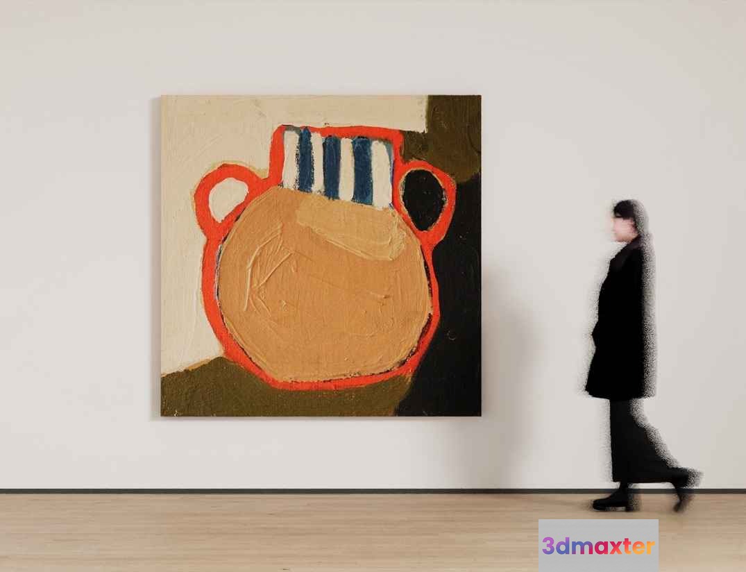 Modern Art Piece 3D Model - 12033 - CORONA Render