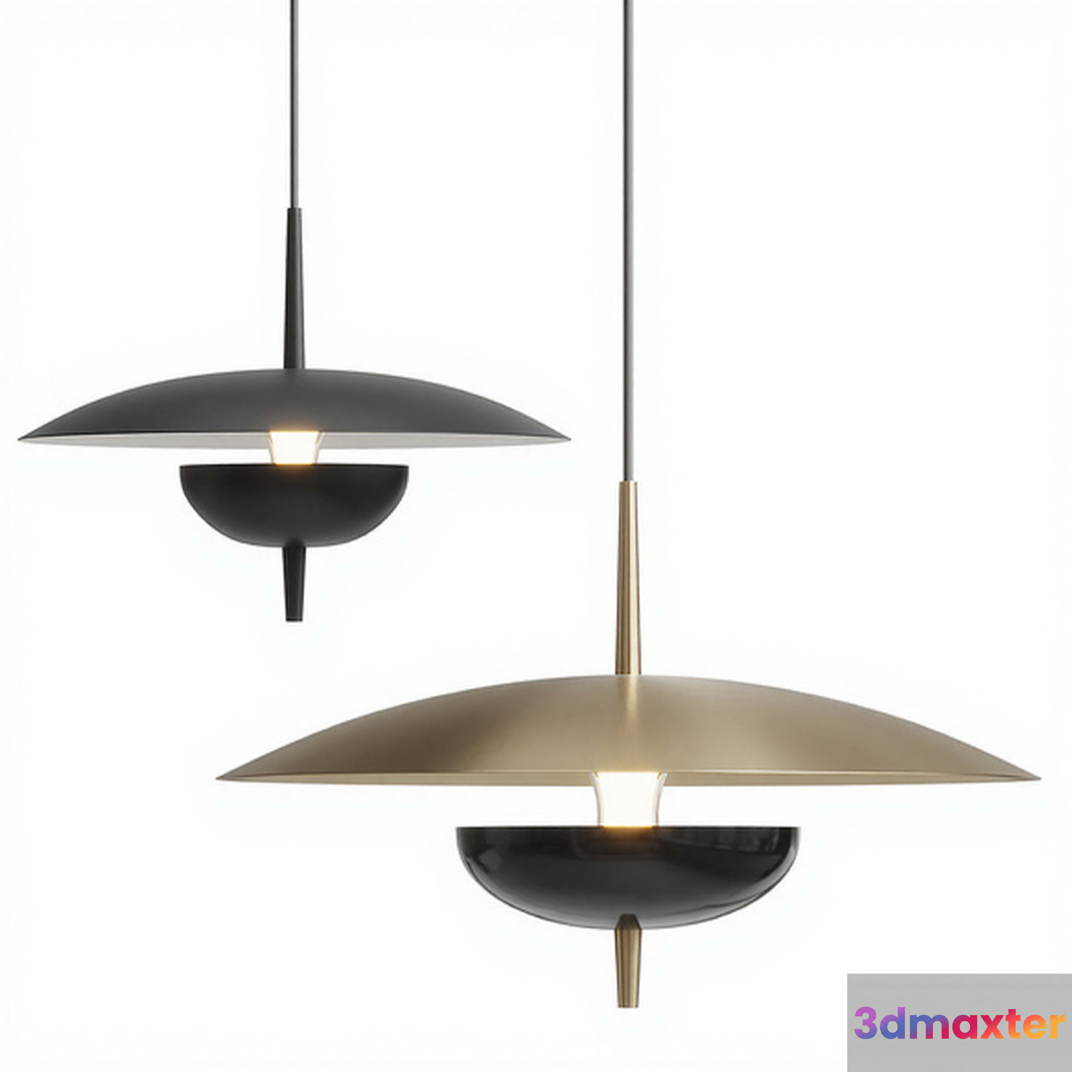 Modern Light Fixture 3D Model - 22058 - CORONA Render