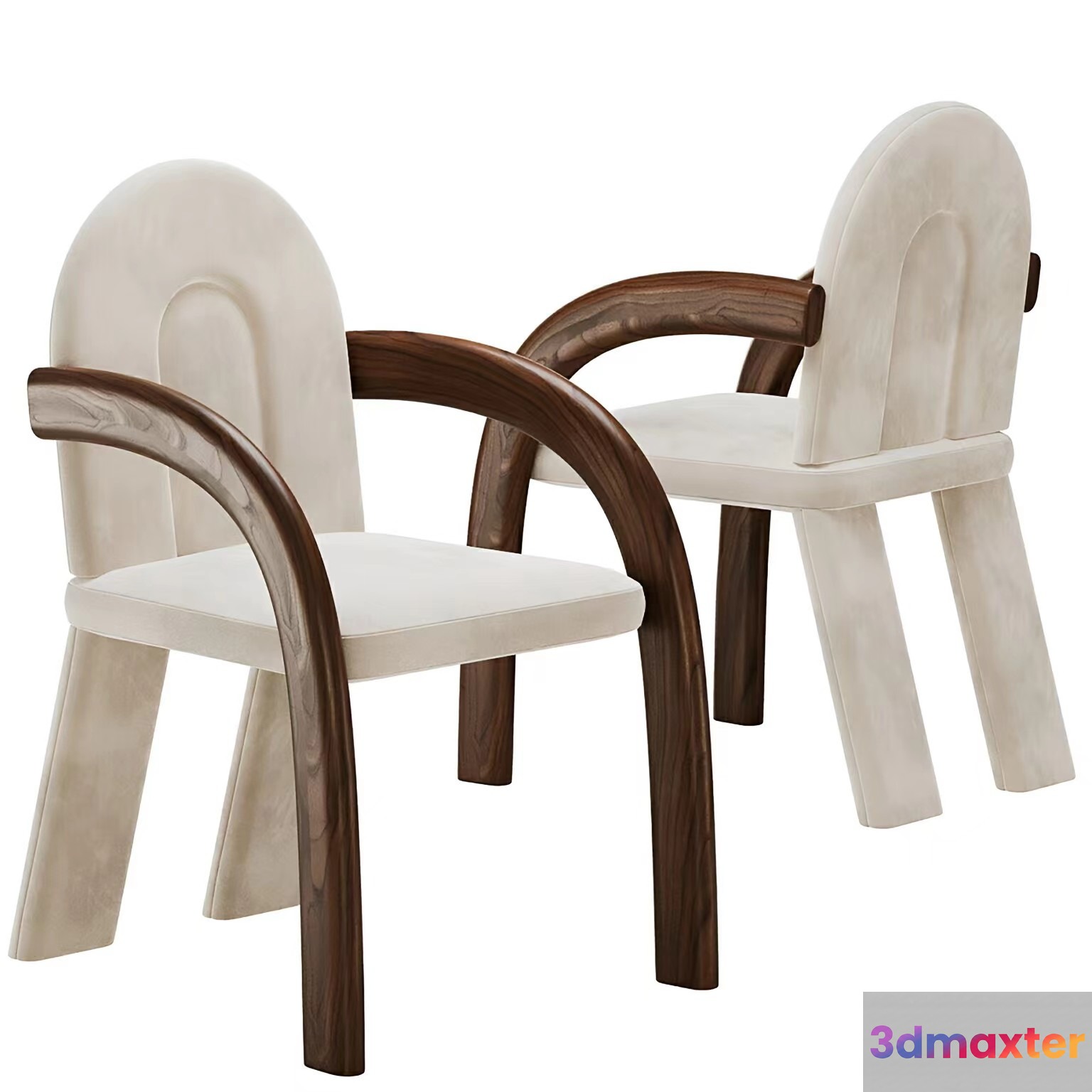 Wooden Chairs 3D Model - 18216 - VRAY Render