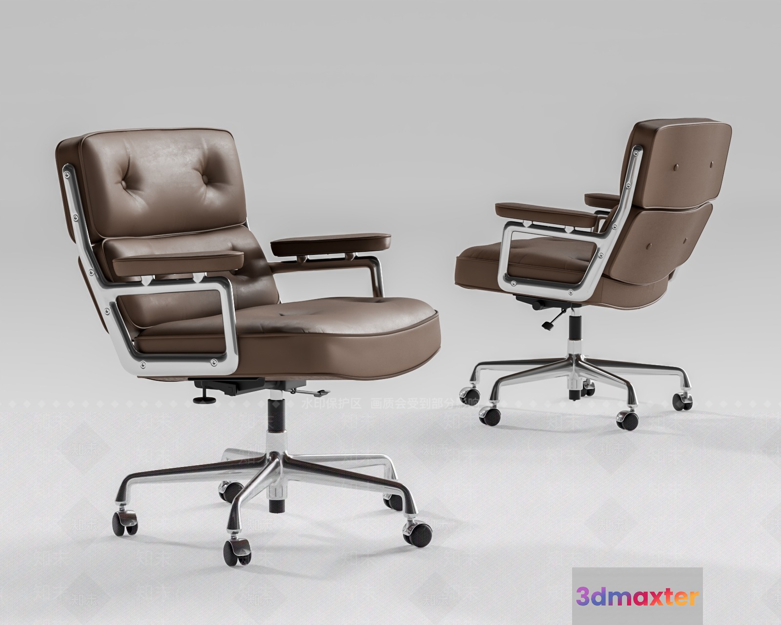Modern Office Chair 3D Model - 6534 - VRAY Render